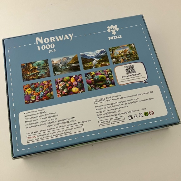 Geiranger Fjord Norway, Jigsaw Puzzles for Adults 1000 Piece NEW Sealed bag - Picture 13 of 15